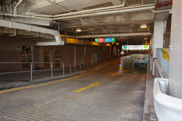 Car park is available at the Peak Galleria