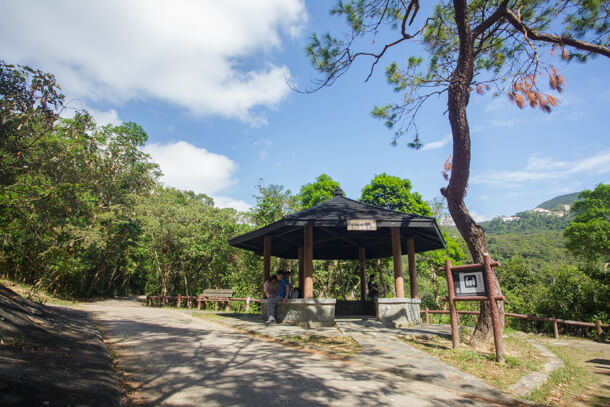 Pavilion near the Upper Aberdeen Reservoir