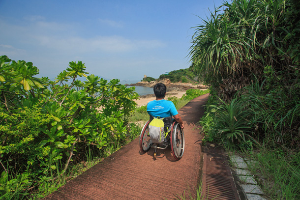 山徑終段最富自然味道