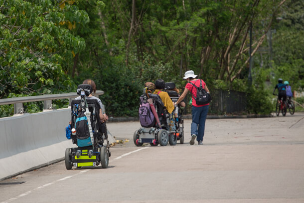 Crossing Ng Tung River