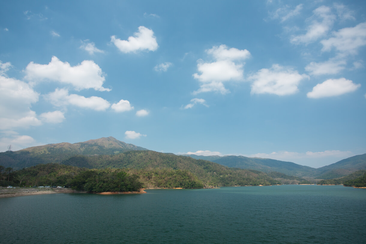 Looking up to Tai Mo Shan