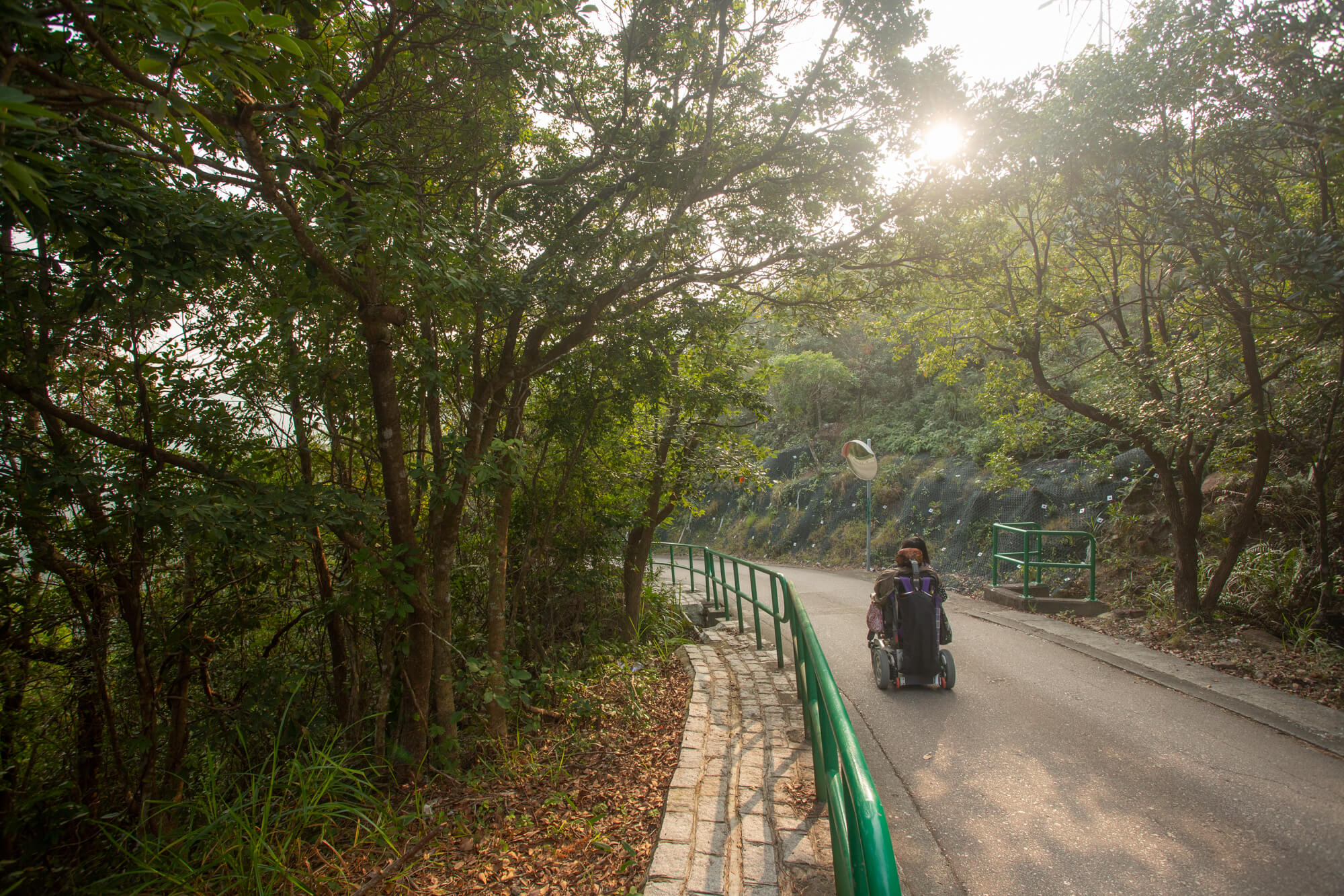 凹頭村與翠琳路之間的車道