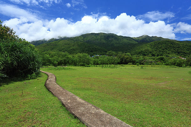 在貝澳回望大東山