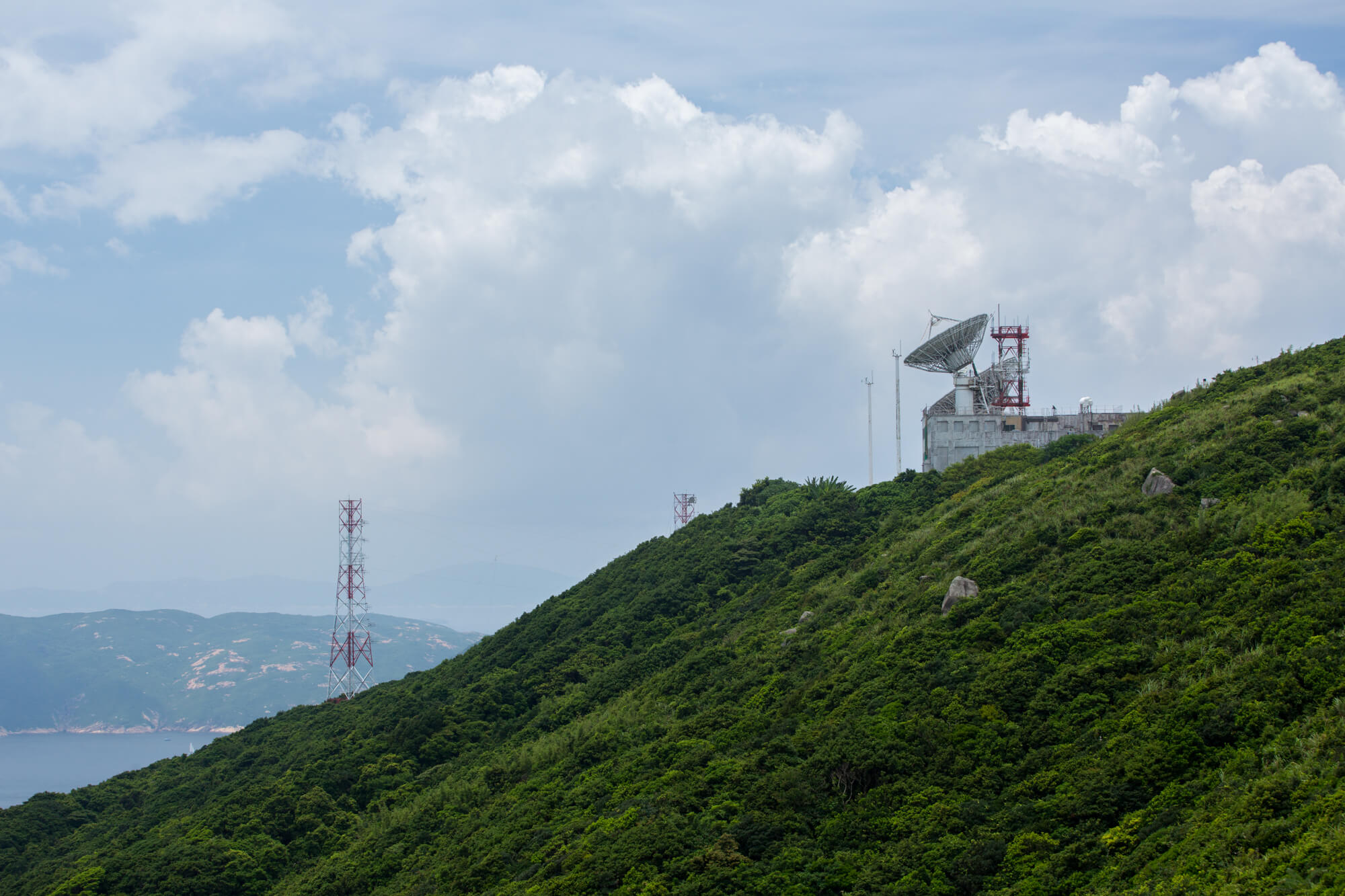 接近山頂