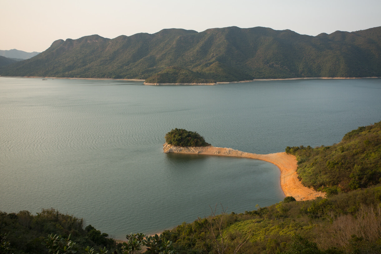 湖中小山咀