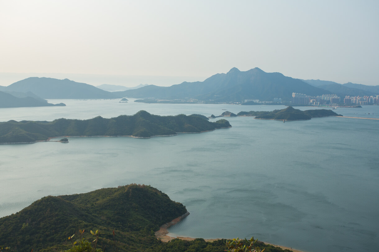 高聳的馬鞍山