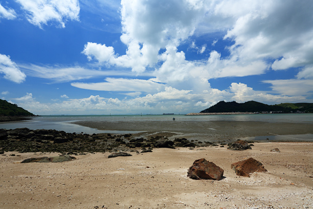 南涌村外的海岸