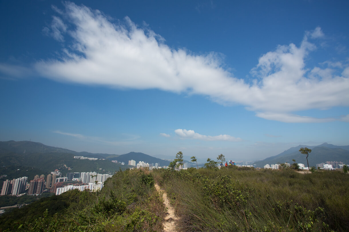 可遠眺大帽山與馬鞍山