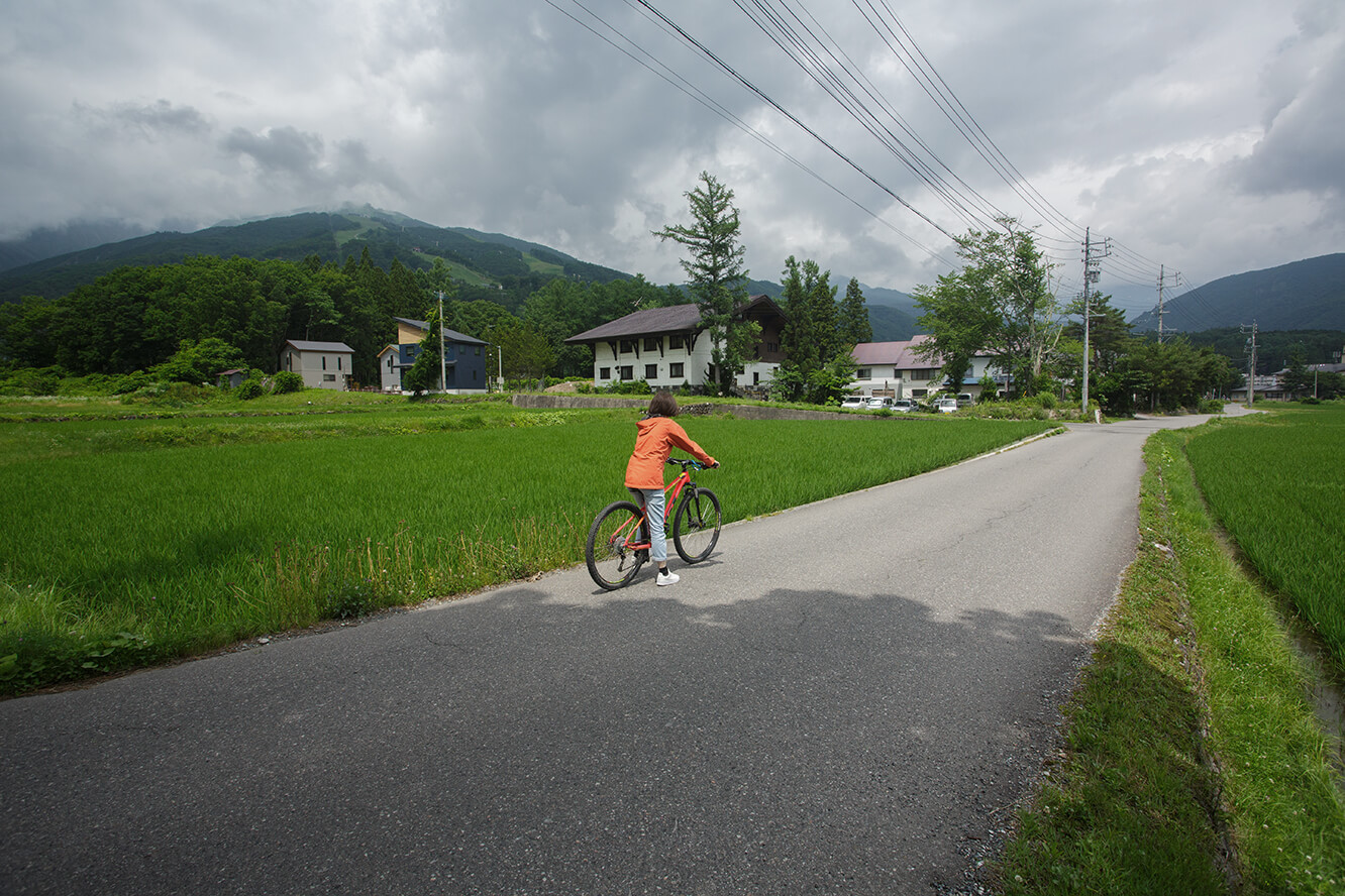 踏單車遊村