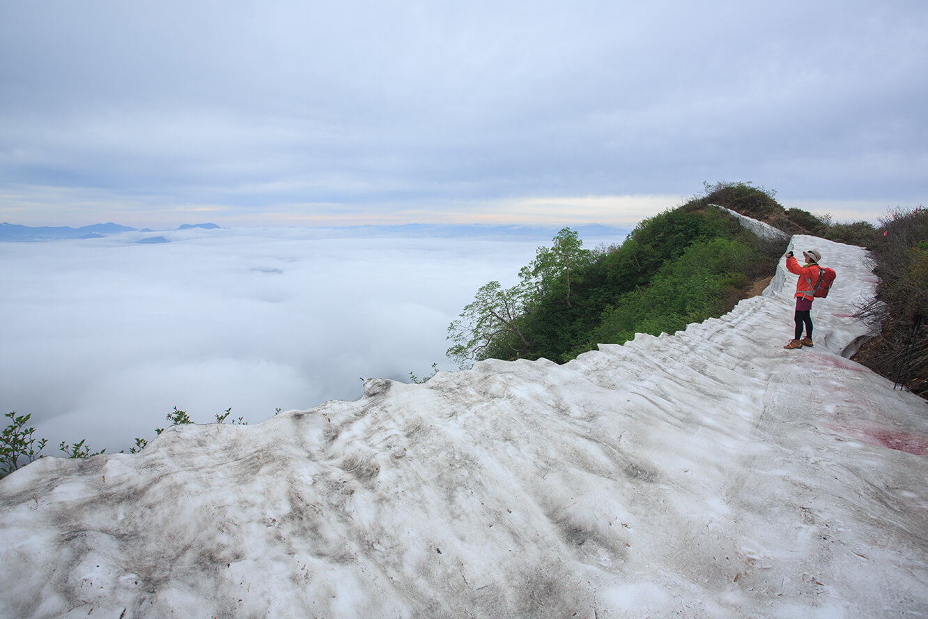 雪外雲海