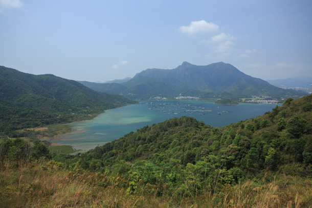 遠眺馬鞍山