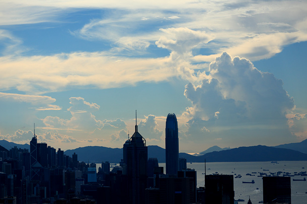 夏日的積雲