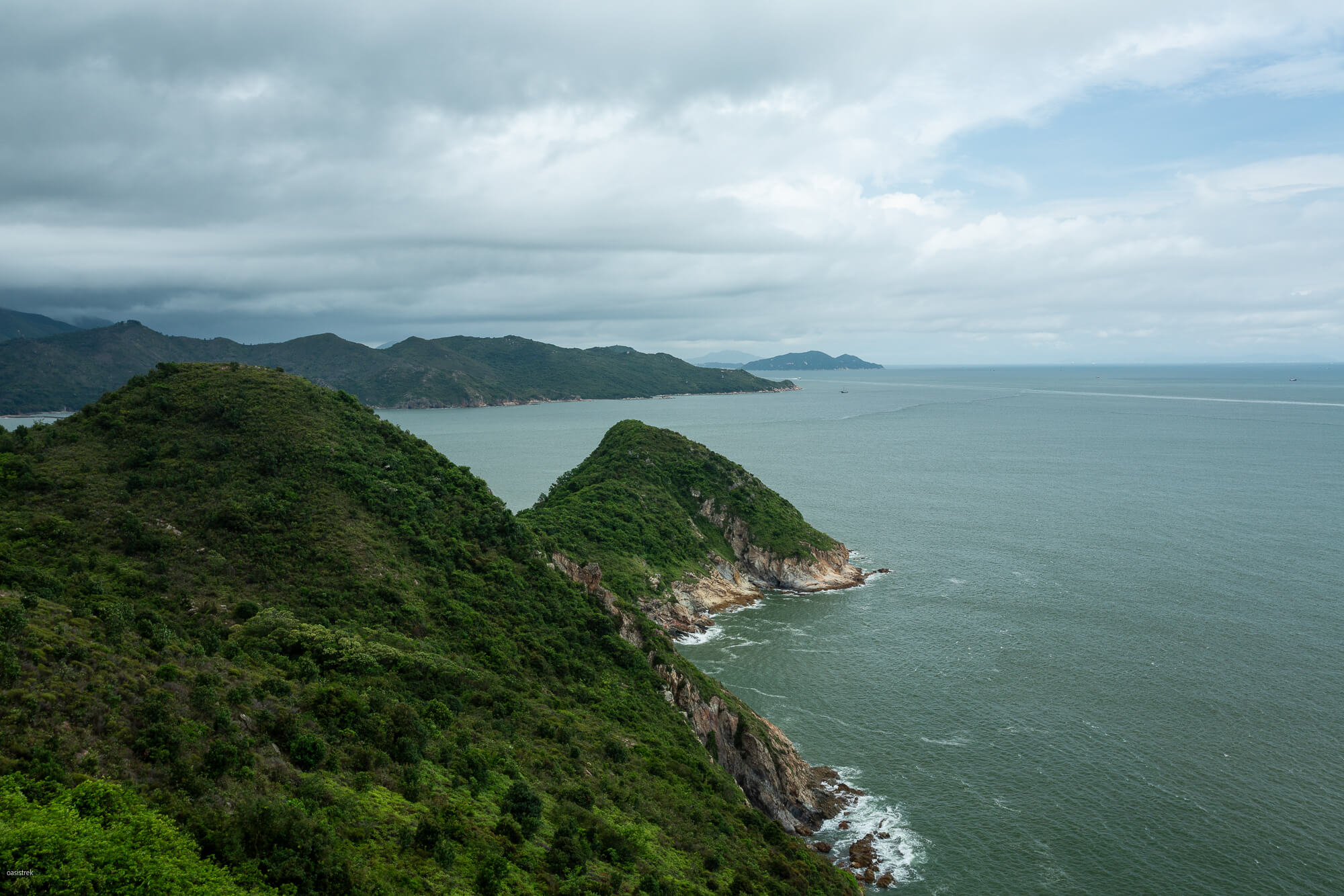 開始登山