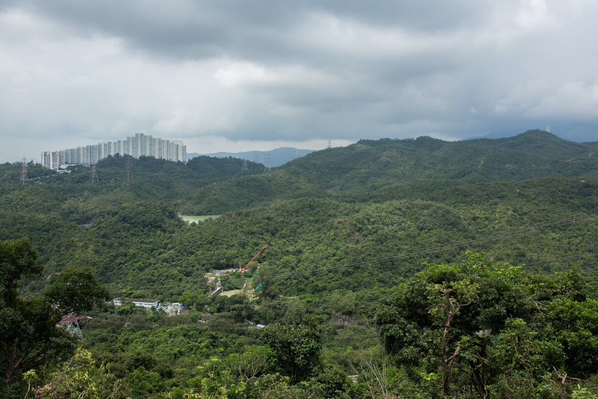 琵琶山遠望金山