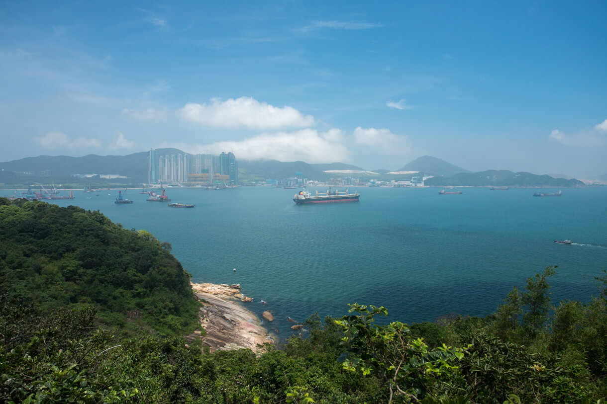 眺望清水灣半島