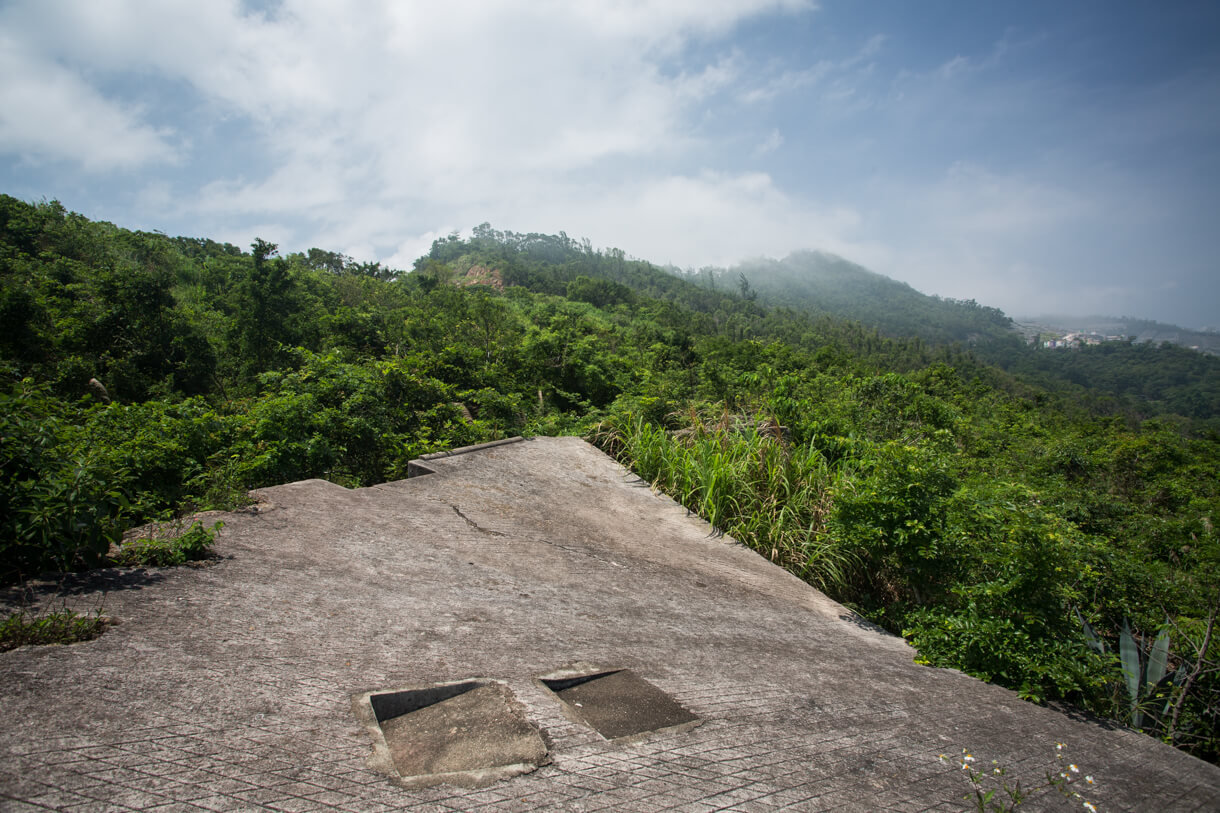 漸被草木淹沒的遺跡