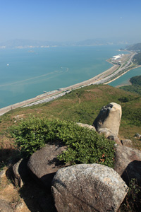 蓮花山屹立於北大嶼  香港旅游 +Sunset 夕陽