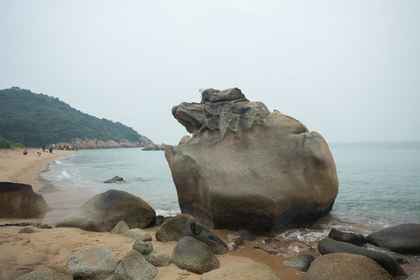 海濱石景