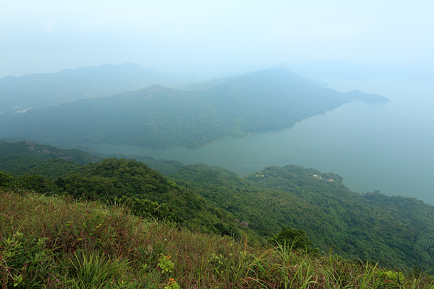 仙姑峰下瞰