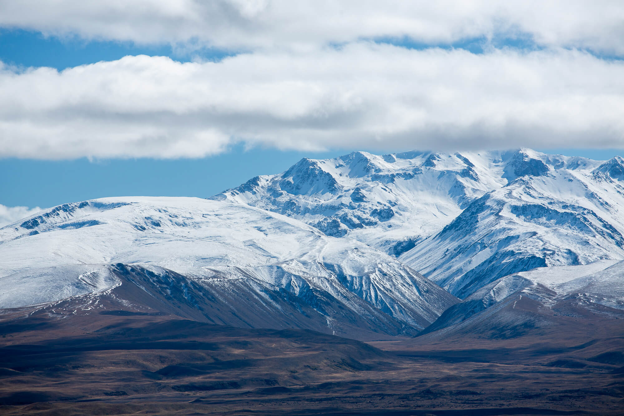 山，雲與雪