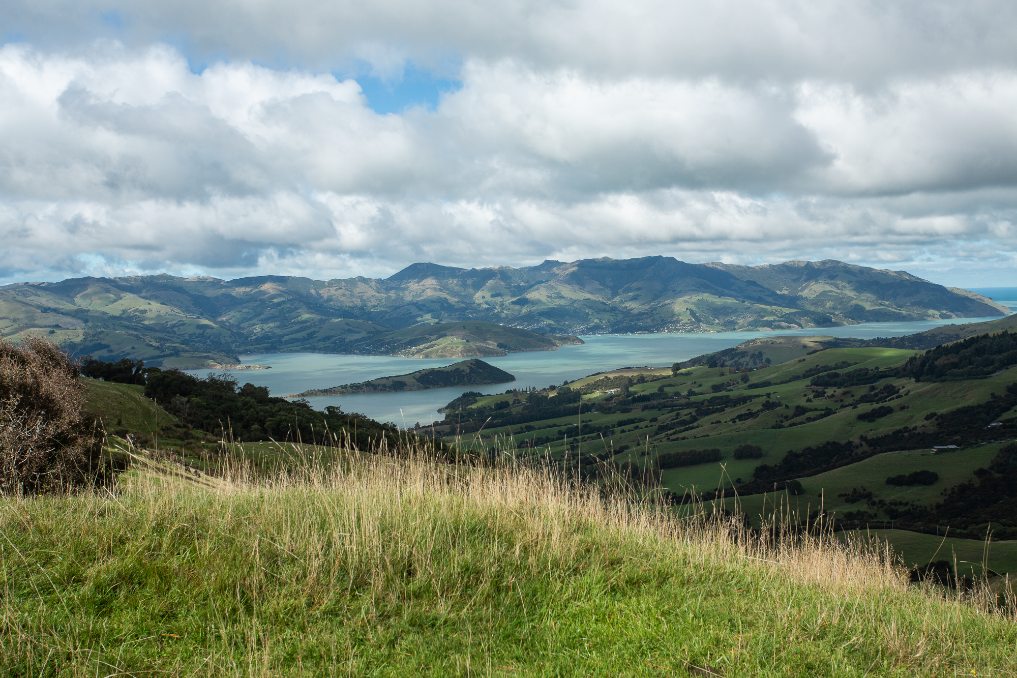 如逗點般的Ōnawe Peninsula