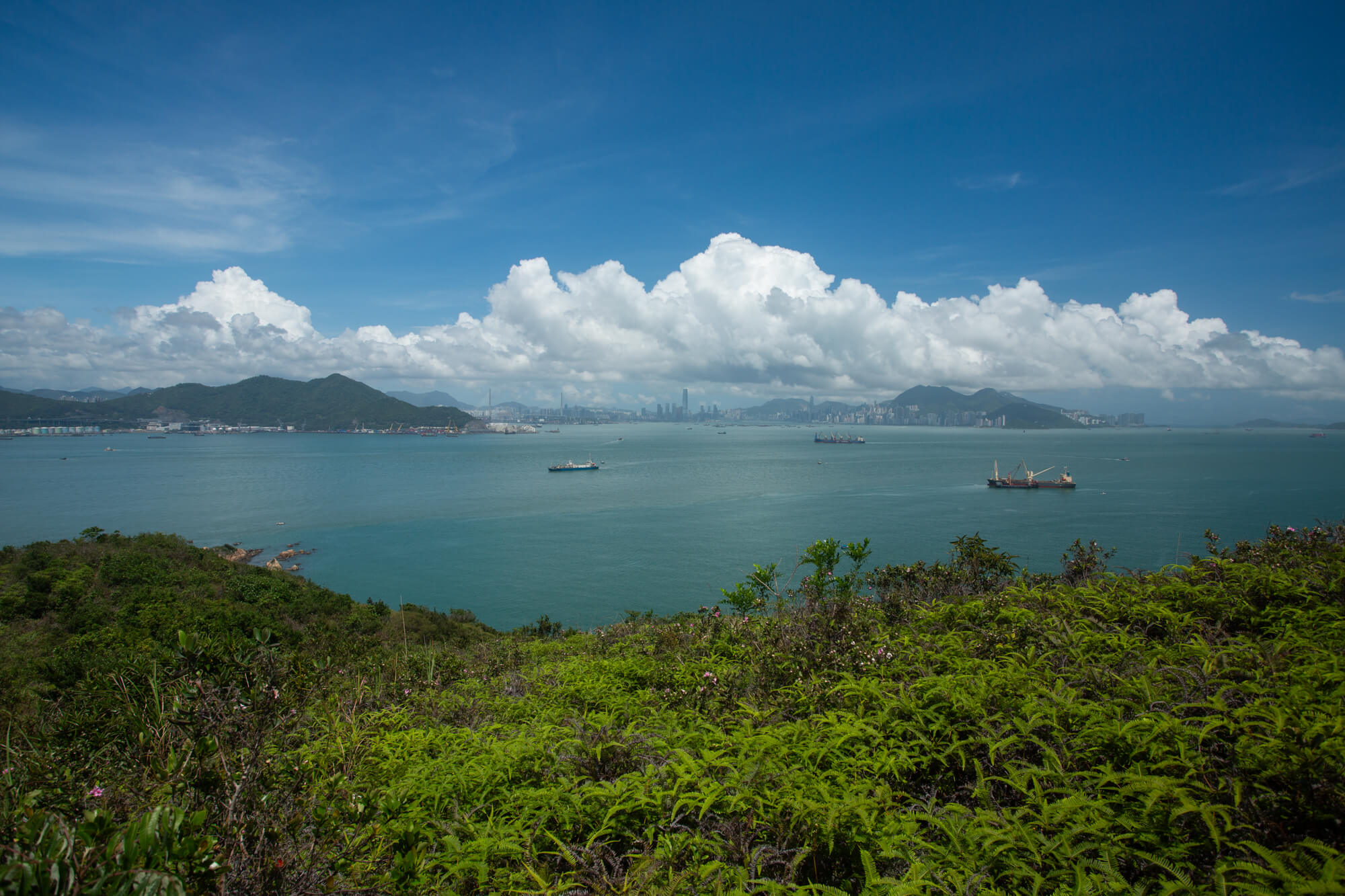 遙對香港島