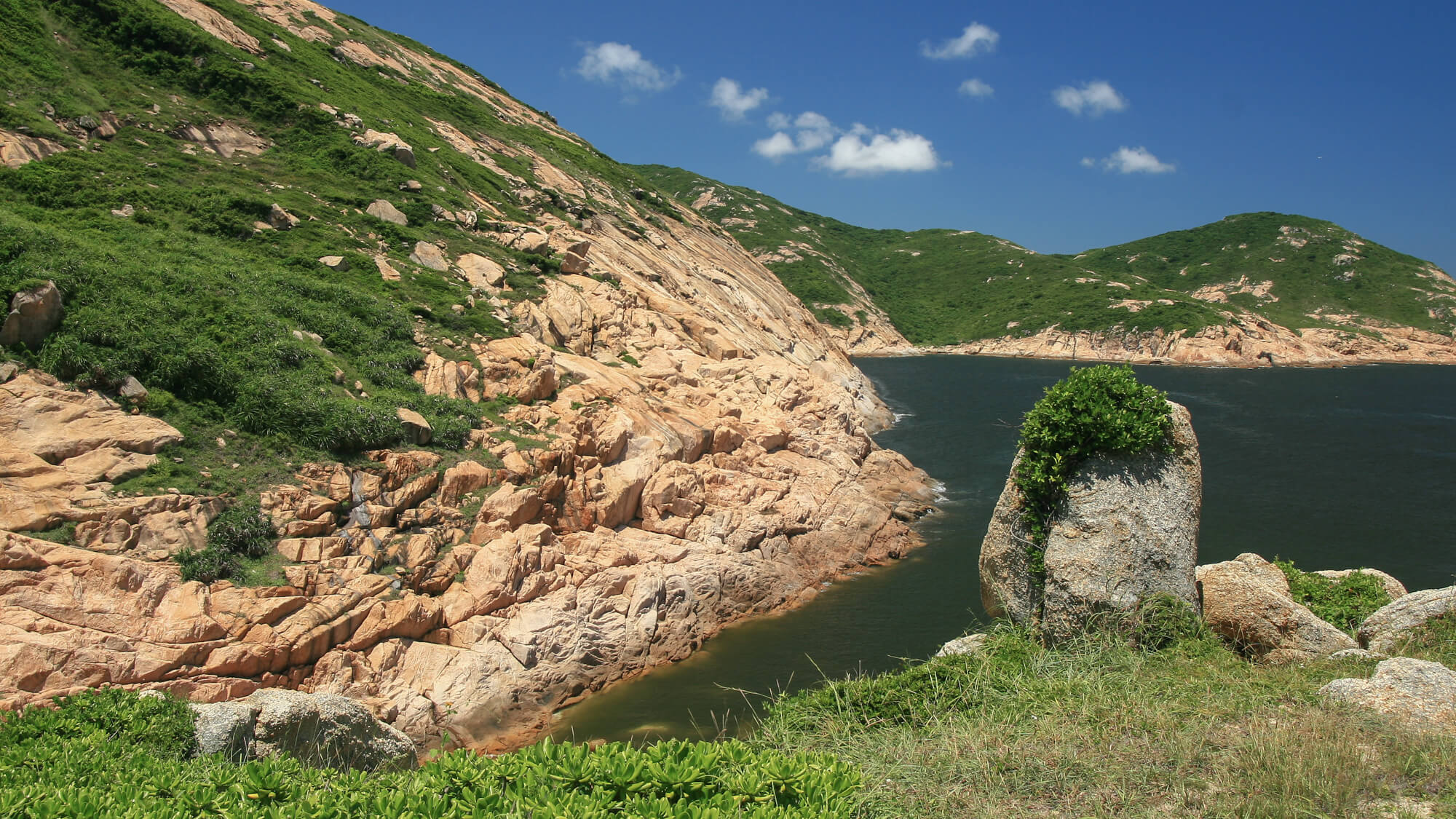 蒲台島南角咀行山路線