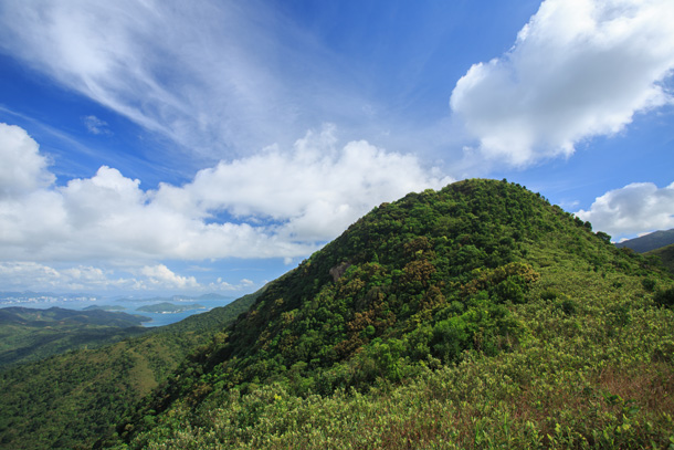 從這邊看山頭平平無奇