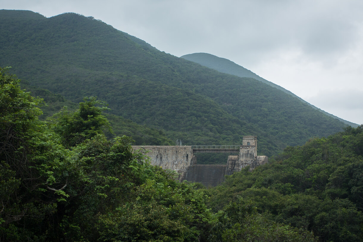 大潭中水塘堤壩