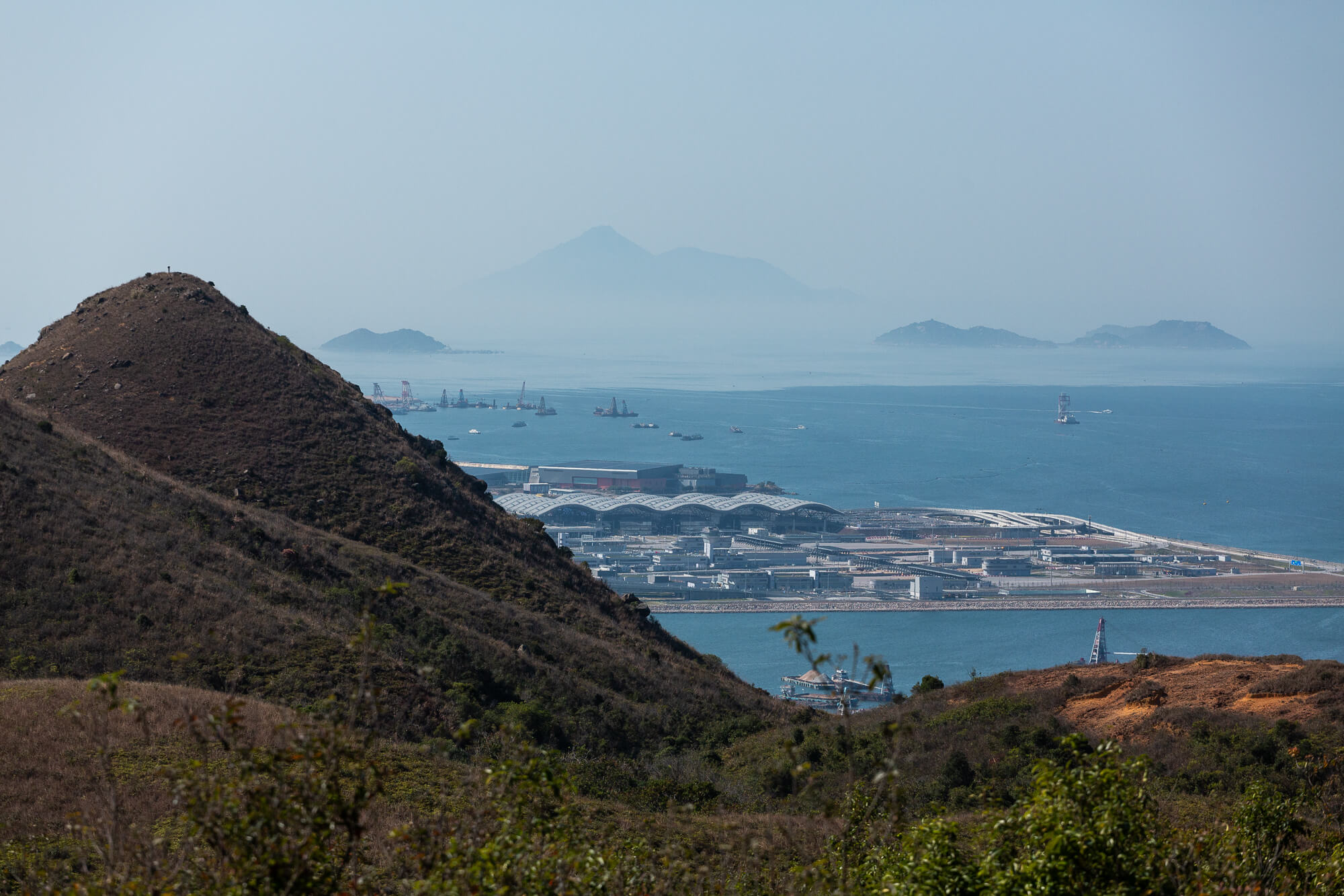 內伶仃島在遠方