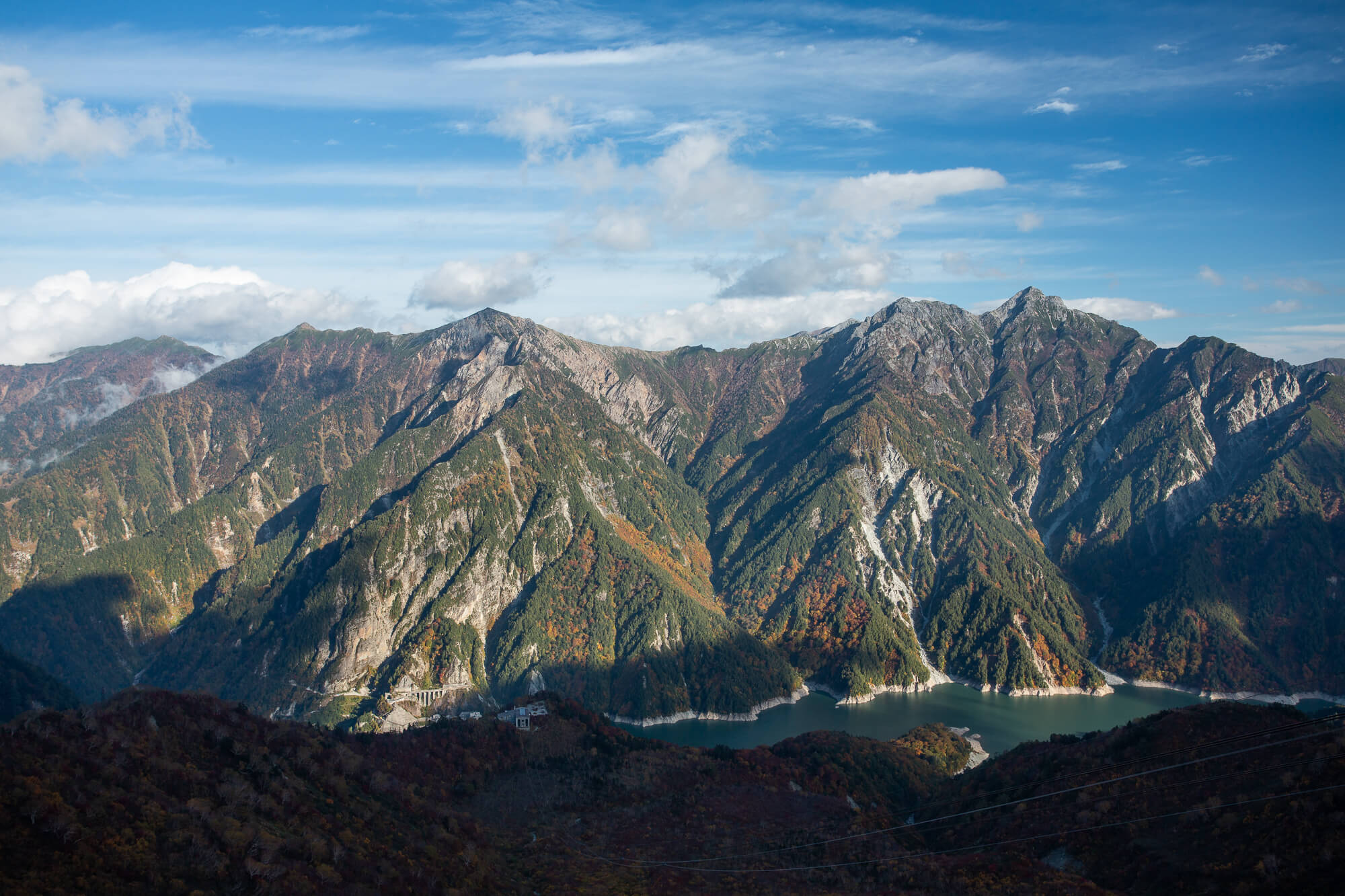 赤沢岳與針木岳