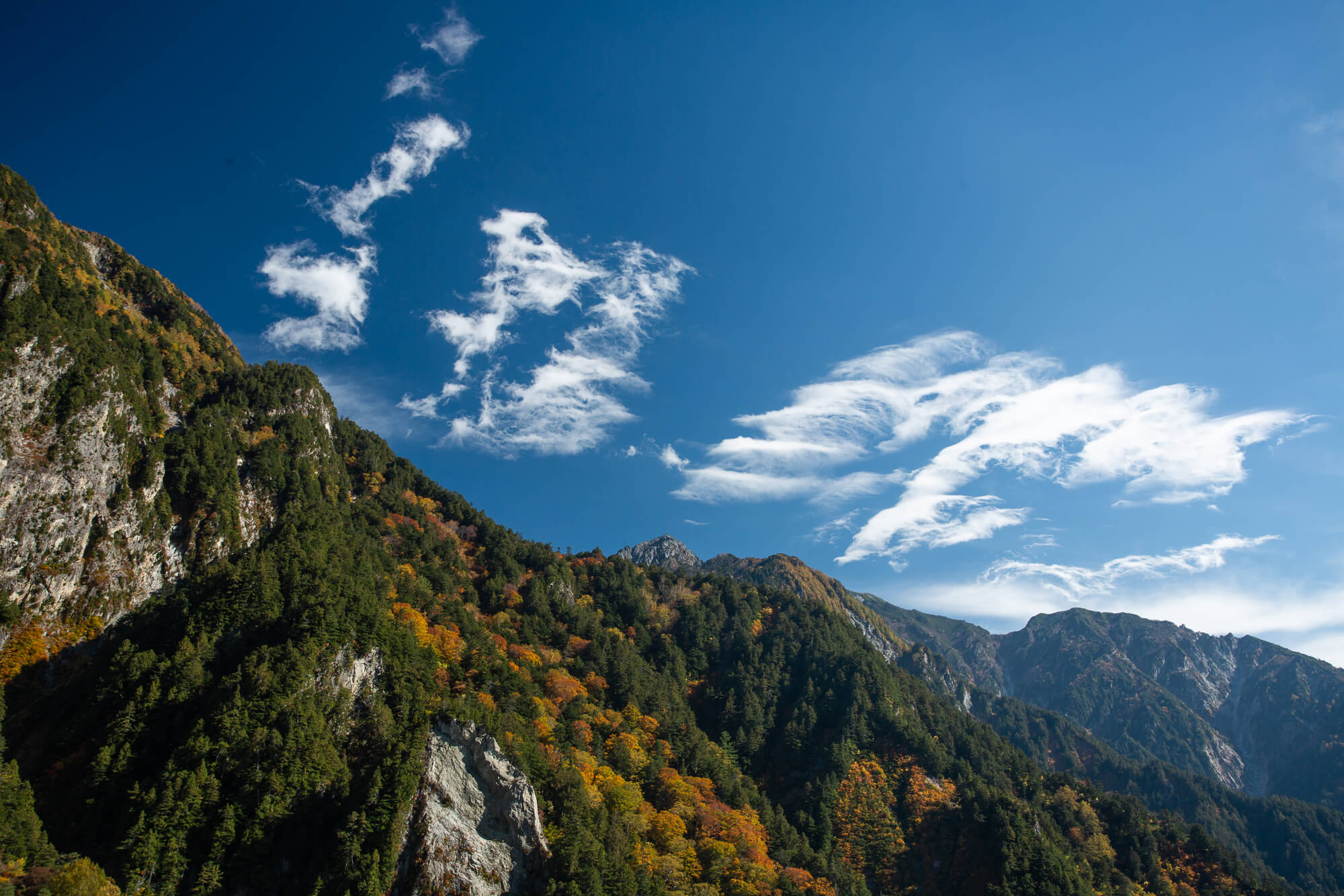 抵達黑部湖時天氣不錯