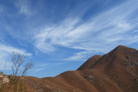 米粉頂與東灣山之山坳